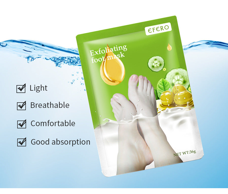 Exfoliating Foot Peel Mask – Spa Pedicure Socks for Soft, Smooth, Rejuvenated Heels & Feet $9.99