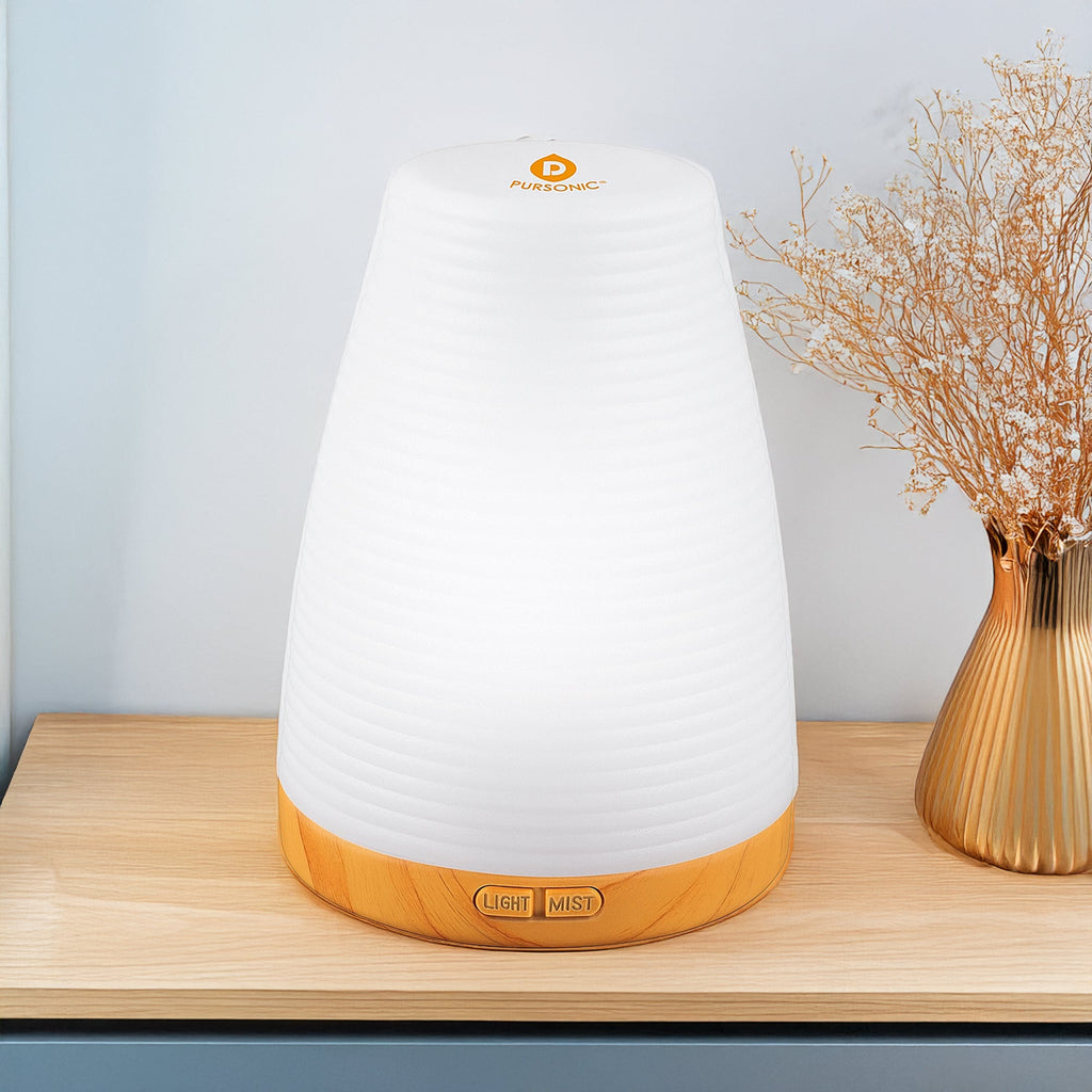 2‑in‑1 USB Ultrasonic Essential Oil Aroma Diffuser – Compact Humidifier with Color‑Changing LED $24.99