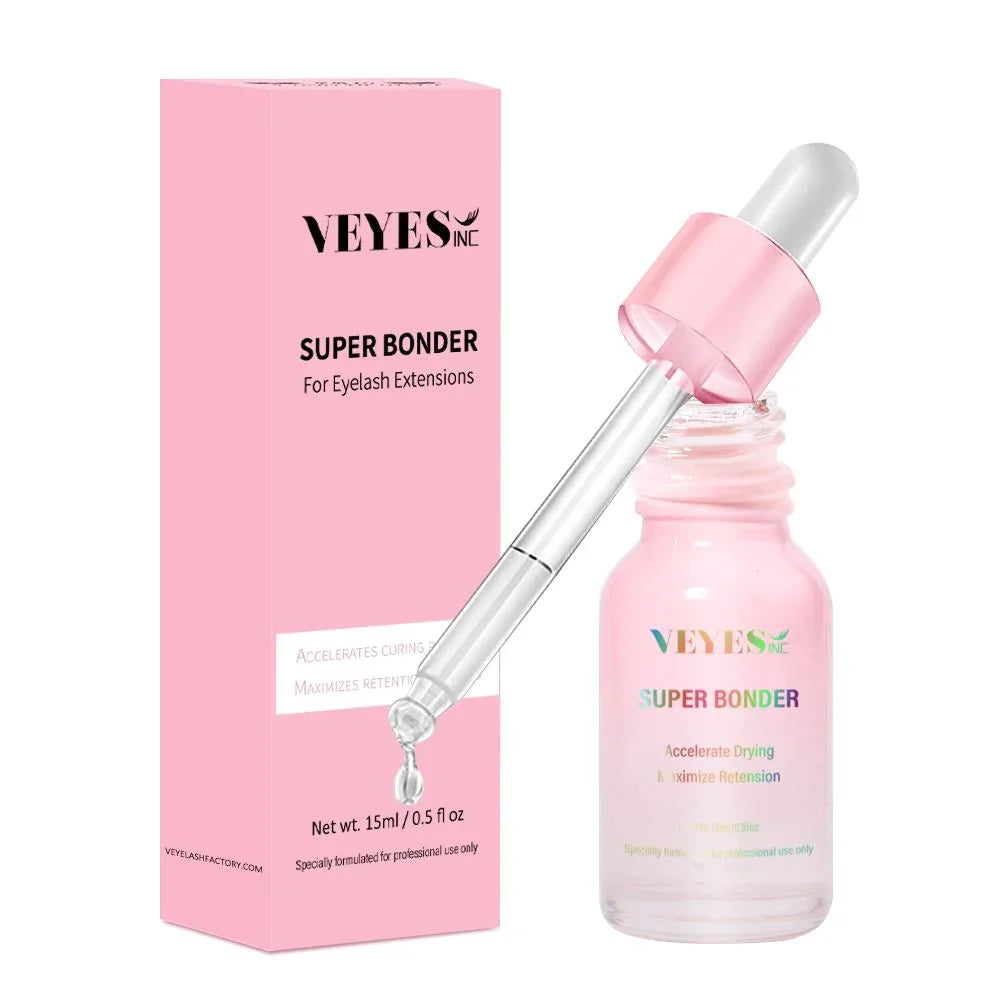 Veyes Inc Super Bonder (15ml) – Fast‑Acting Lash Retention Sealant for Eyelash Extensions  $24.99