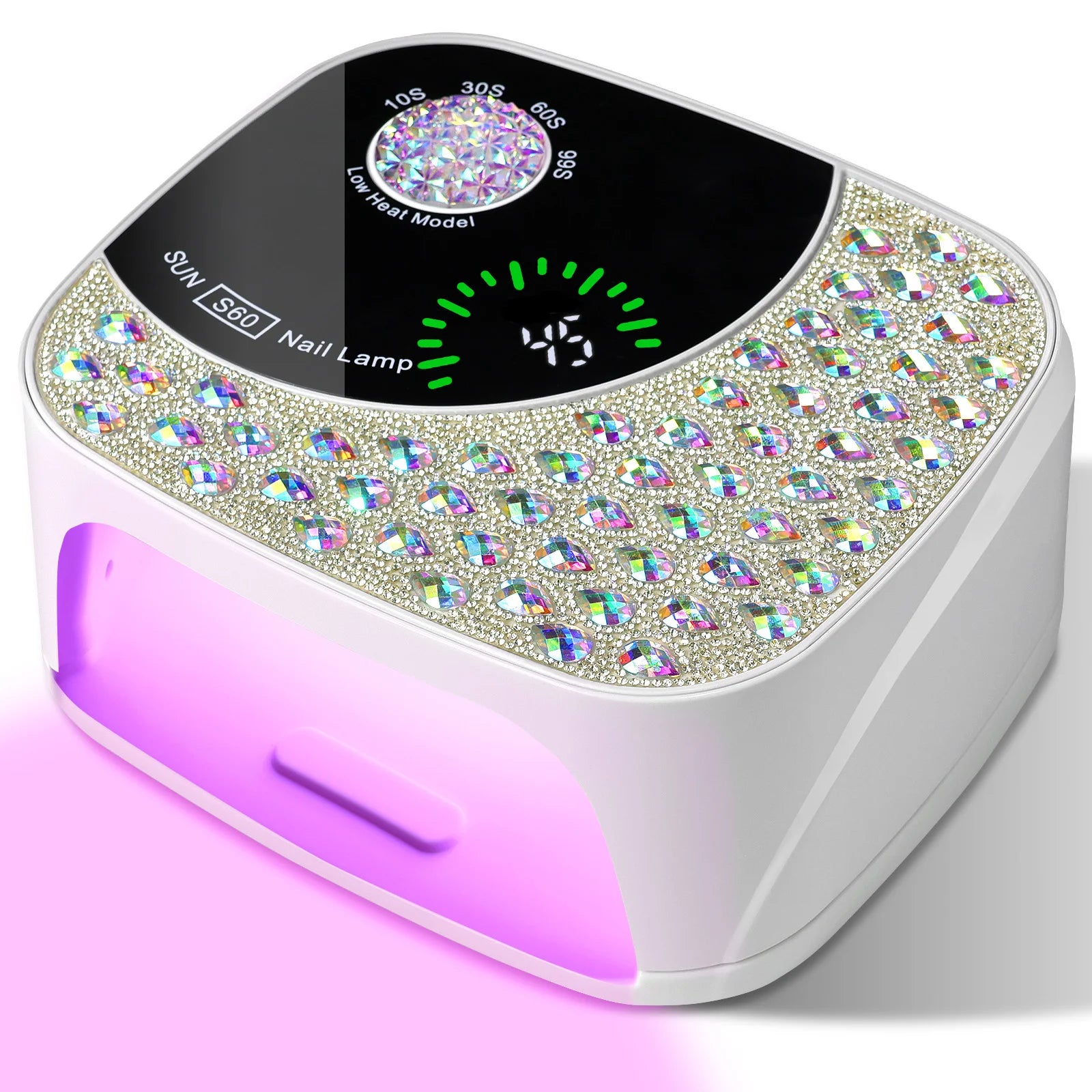 36‑LED Professional UV/LED Nail Lamp – CE‑Certified Salon‑Quality Gel Polish Dryer with Automatic Sensor  $39.99
