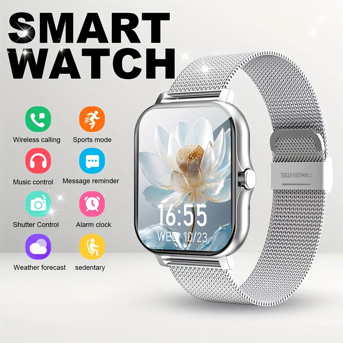 SmartPulse™ Y13 Bluetooth Calling Smartwatch — 1.83" OLED Display, Fitness Tracking & All‑Day Health Monitoring  $34.99-$39.99