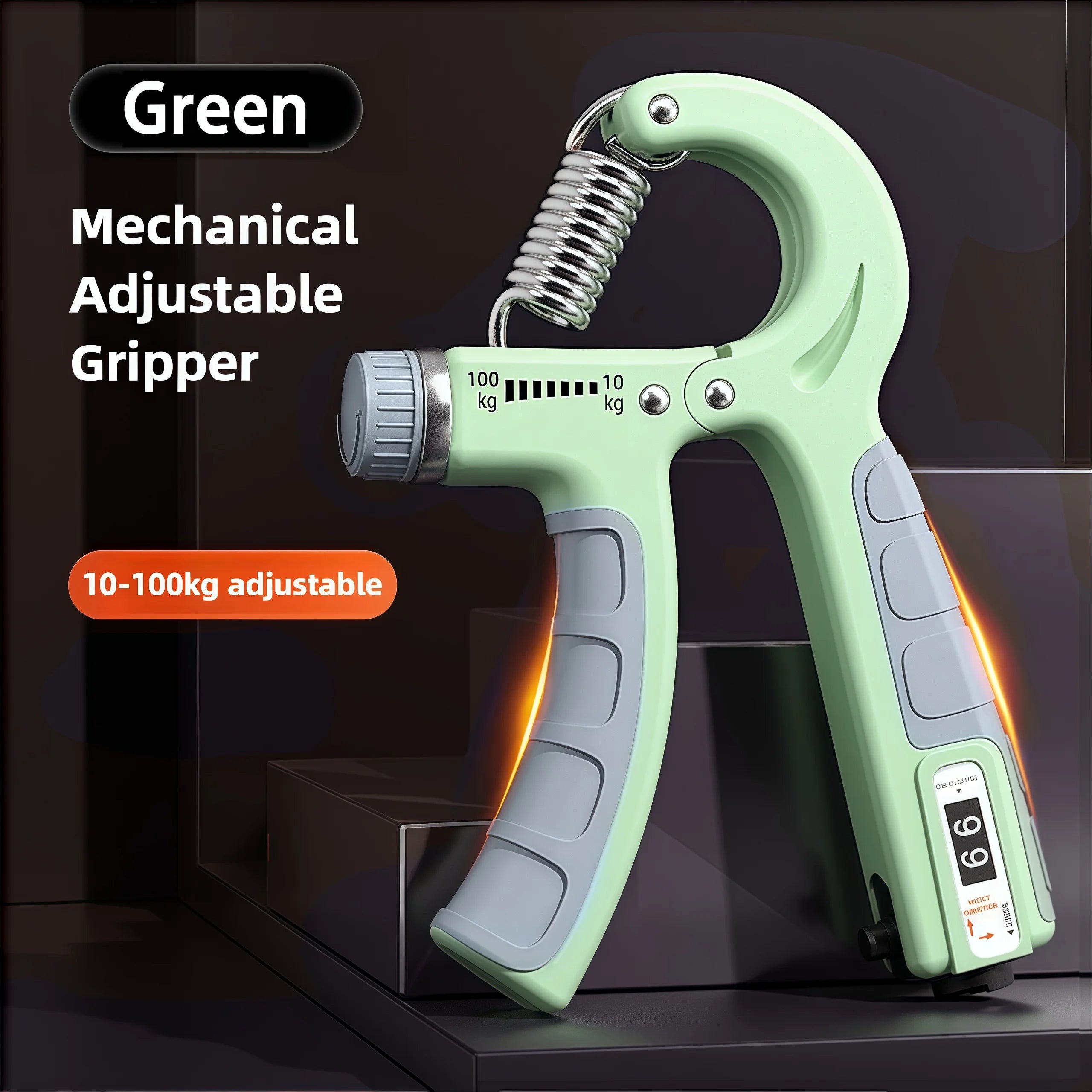 Ergonomic Adjustable Hand Grip Strengthener – Wrist & Forearm Trainer for Muscle Building & Recovery  $11.99