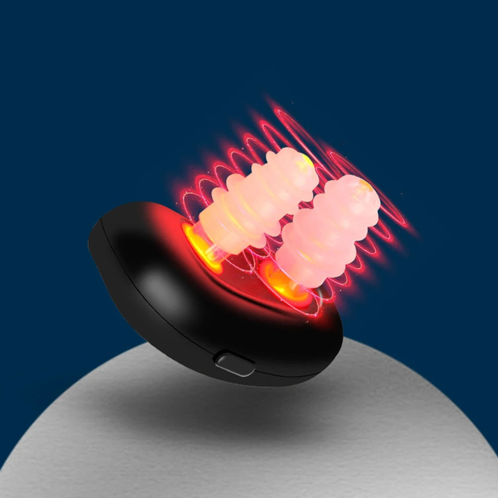 Cordless Red‑Light Nasal Therapy Device – Low‑Frequency Pulse Massage for Rhinitis & Allergy Relief  $49.99